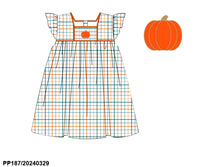 Plaid Pumpkin Dress