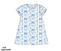 Blue Bows Dress ETA late March