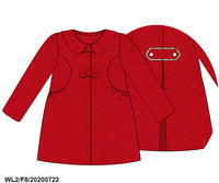 Red Wool Coat ETA early November