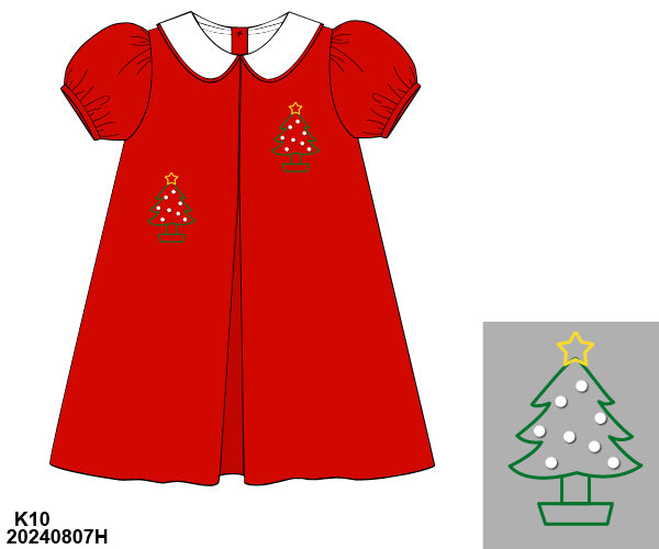 Red Christmas Tree Dress ETA early December